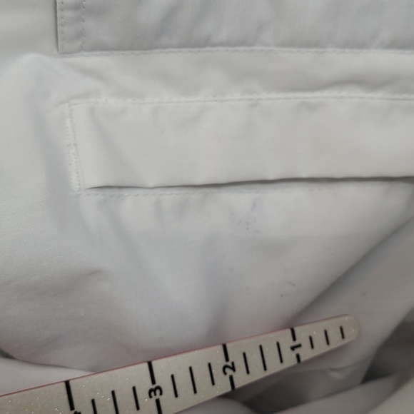 Hartwell ViaSport WMS XL Jacket Windbreaker 90s Oversized Golf White Navy Blue - Picture 5 of 15